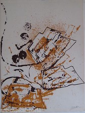 ARMAN FERNANDEZ LITHOGRAPHIE SIGNÉE AU CRAYON NUM/300 HANDSIGNED NUMB LITHOGRAPH