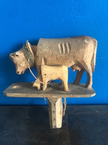 Jouet art populaire vache - art,