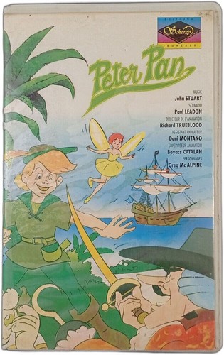 Vhs peter pan etat correct - etat,