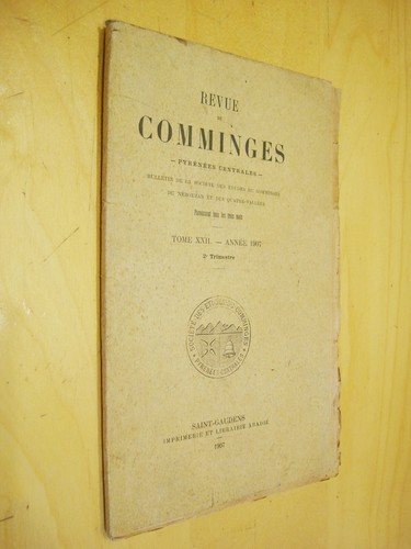 Revue comminges pyrénées - de,