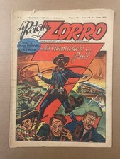 Collection Hurrah numéro 7 (Zorro) - Éditions Mondiales 1948 - BE