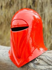 Casque rouge royal impérial casque de garde royale casque de cosplay cadeau d...