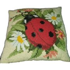 Coussin Déco Coccinelle
