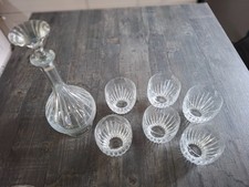 6 verres gobelets Baccarat