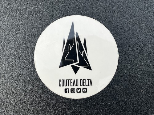 Autocollant couteau delta - autocollant,