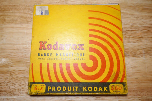 Bande magnetique bobine - bande,
