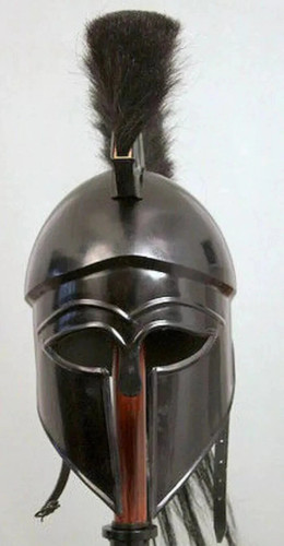 Armure médiévale casque grec