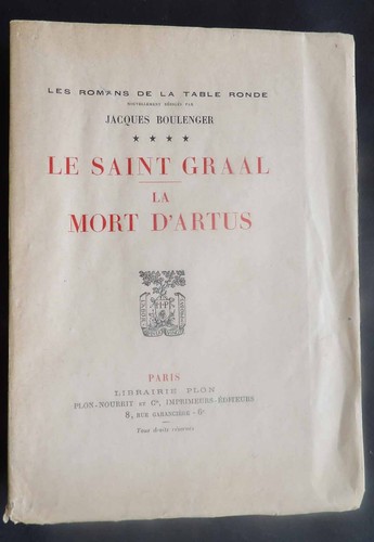 Saint graal mort d - le,