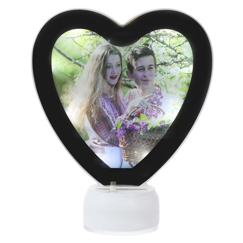 Cadre photo lumineux led - cadre, en