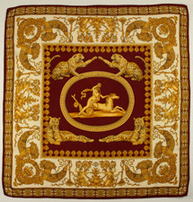 Magnifique foulard vintage "