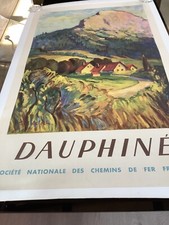 Affiche entoilée du