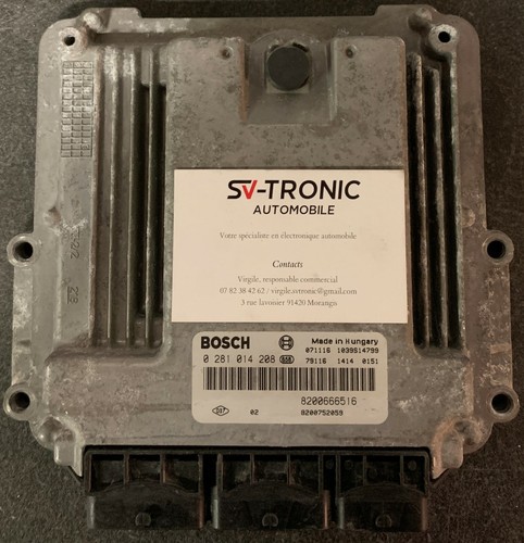 Calculateur moteur vierge - calculateur,