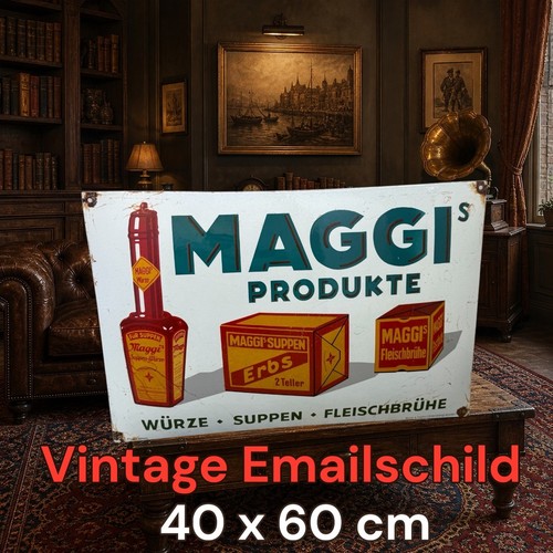 Vintage alt maggi - maggi, plaque