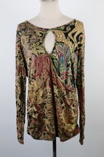 Desigual Pull Femme Taille XL Femme Casual Vintage T-Shirt Haut Débardeur Coton