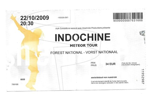 Rare ticket billet de - rare,