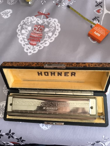 Harmonica chromatique allemand - harmonica,