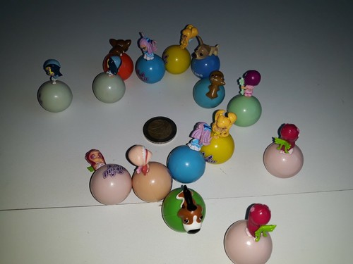 Lot figurines pixie boules - lot,
