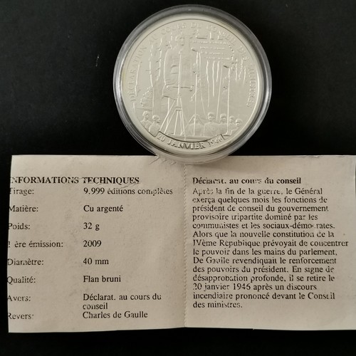 Medaille 2009 40mm 32g - 2009,