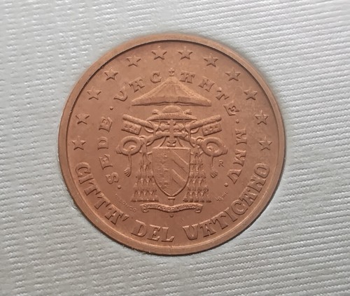 Vatican 2005 cts d - 2, d'euro