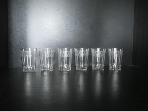 Anciens verres gobelet - 6,