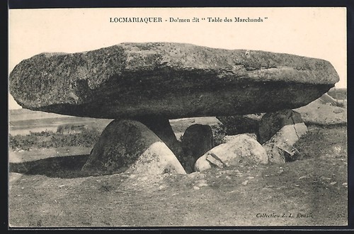 Carte postale locmariaquer - postale,