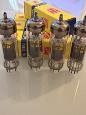 Lot of 4 Philips ECL82 vacuum