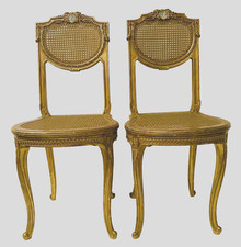 paire de chaises louis XVI en