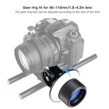 FOTGA DP500III DSLR Camera Follow Focus With Gear Ring Belt For 15mm Rail Ro NEW