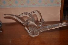 Grande coupe de fruits ❤️ en cristal - Large crystal fruit bowl