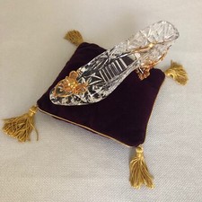 Disney Cinderella’s Magic Slipper Crystal By Franklin Mint