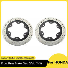 2X pr Honda Disques de frein