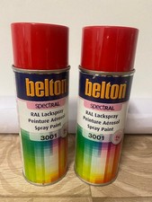 LOT DE 2 BOMBE DE PEINTURE