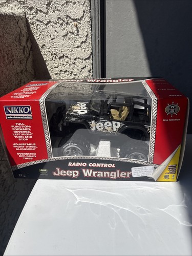 Nikko jeep wrangler car - jeep, rc