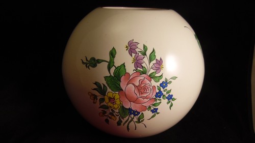Gros vase boule - faience, de