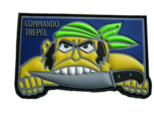 Ecusson pvc des commandos - ecusson, le