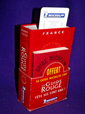 Guide michelin rouge - rouge, coffret