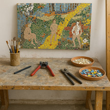 cadre tableau mosaïque