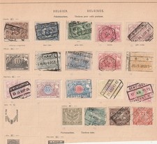 BELGIQUE!  Timbres anciens