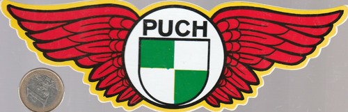 Autocollant moto puch - ,