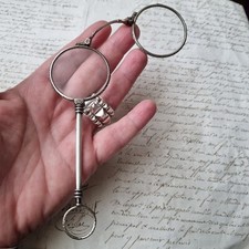 Binocles en Argent Massif Fin