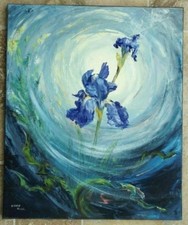 Tableau Acrylique vers 1970