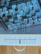 Crystal Chess Set Glass, Fifth
