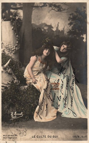 Cpa fantaisie culte du - culte,
