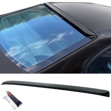 Spoiler de Toit Lunette Arrière Visière Noir Mat pour 3er BMW E46 Berline 98-05