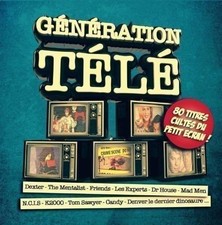 Audio Cd - Generation Tele - 80 Titres Cultes / Various (4 Cd)  - N/a - Nouveau