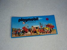 PLAYMOBIL vintage leaflet 13x6