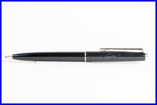 Stylo À Bille PHOENIX MONTBLANC 1979 #380 NOIR & OR Nouvelle Mine Bleue