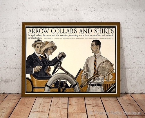 Affiche publicitaire vintage