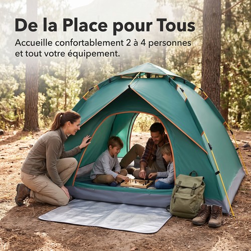 Abri camping automatique - abri,