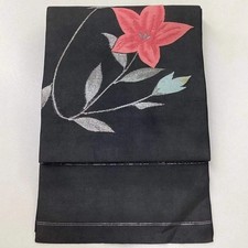 5788# Ceinture Kimono Japonaise Vintage Nagoya Obi Tissu Soie Traditionnel Été